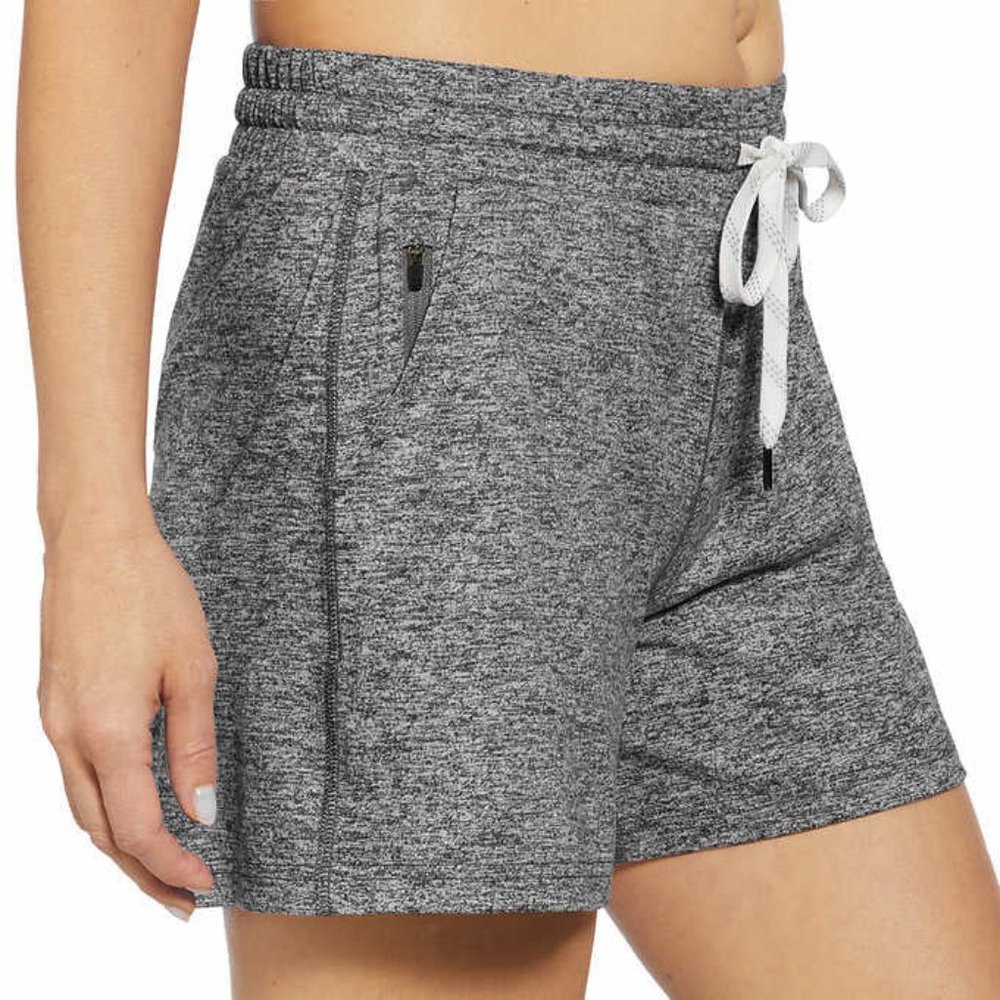 Pacific Trail Ladies' Cozy Short, Heather Grey
